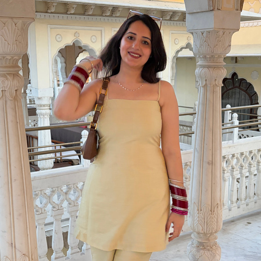 Ivory Dune Kurti