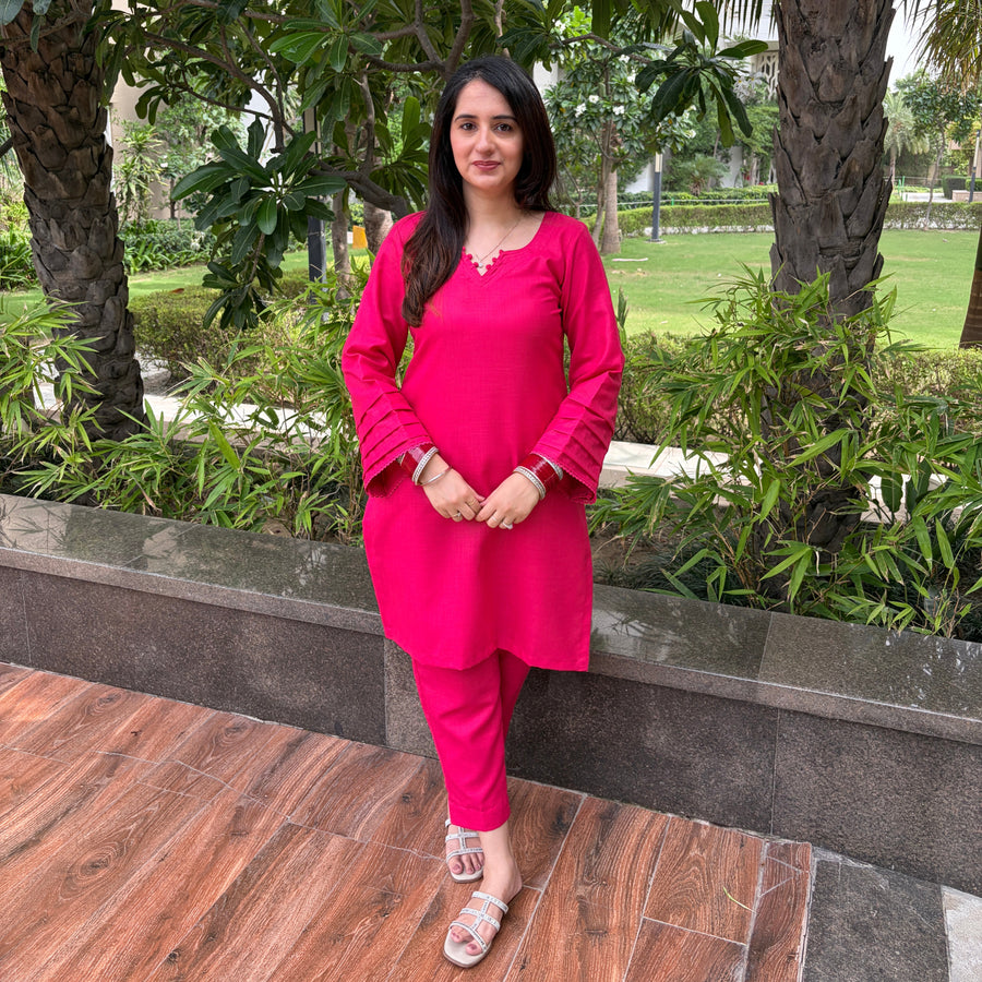 Pink Petal Co-ord Set