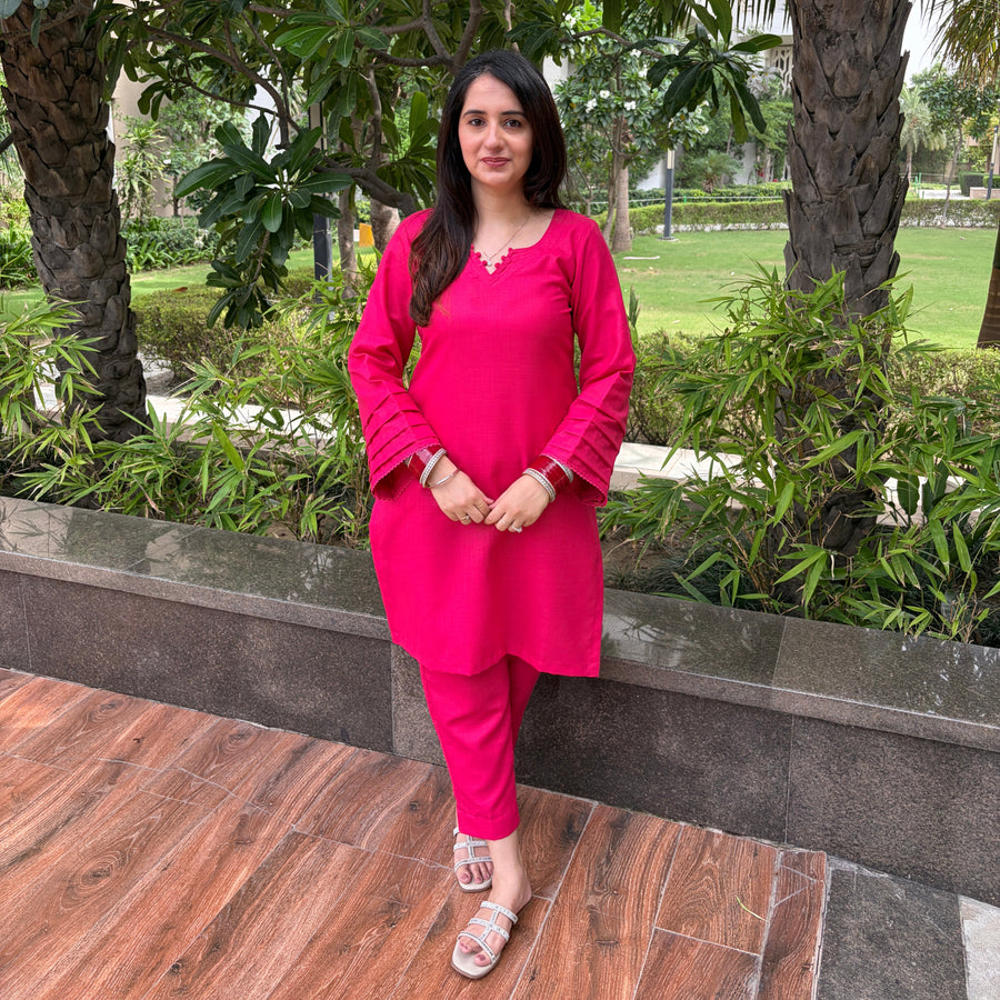 Pink Petal Co-ord Set