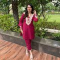 Ruby Lace Co-ord Set