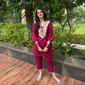 Ruby Lace Co-ord Set