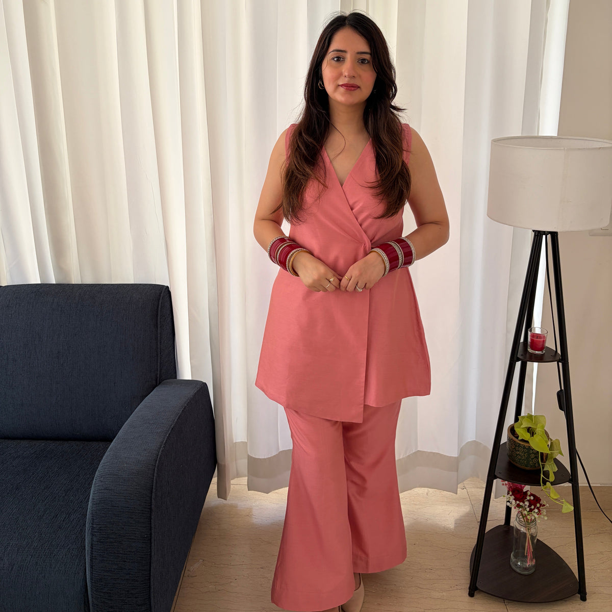 Azarya Blush Flow Co-ord Set – Azarya